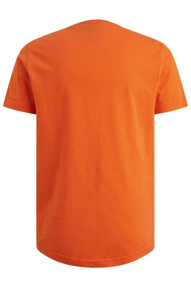 PME legend oranje heren t-shirt | Achteraanzicht