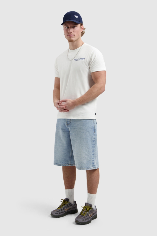 Ballin witte heren t-shirt | Model