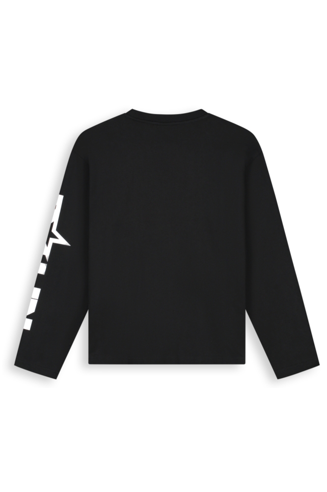 Ballin zwarte heren t-shirt | Achteraanzicht