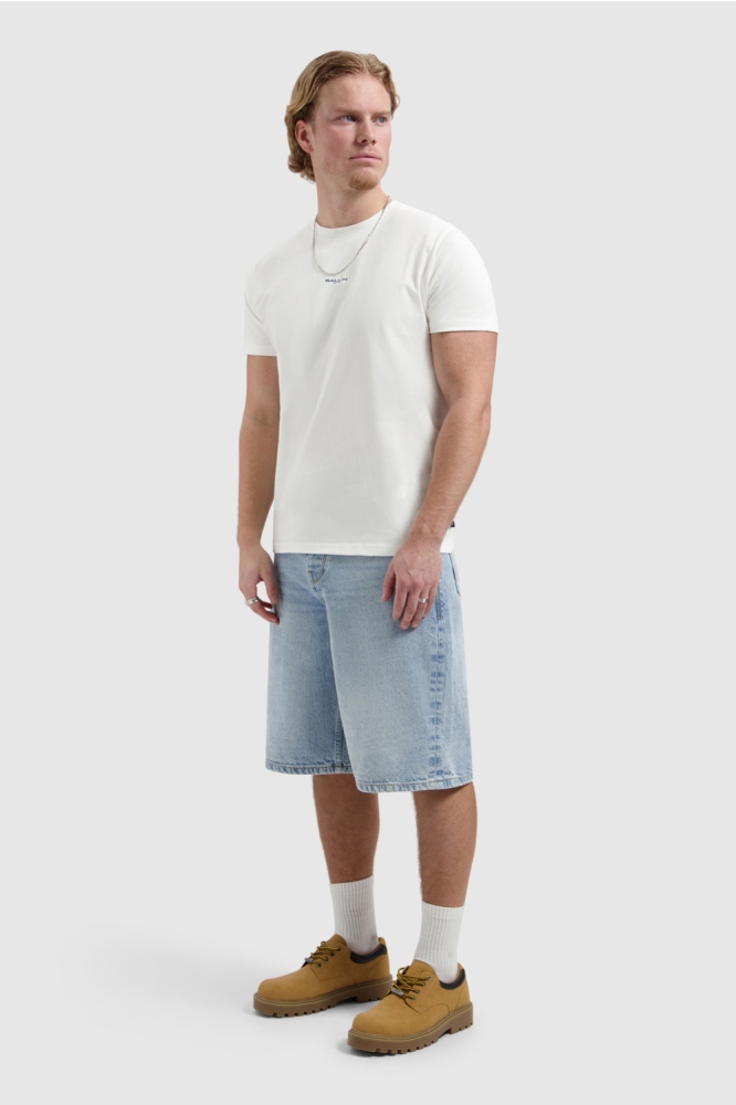 Ballin witte heren t-shirt | Model