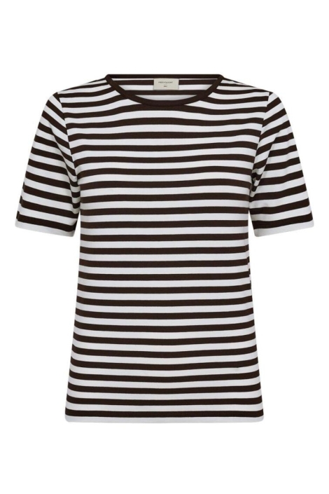 Freequent bruine dames t-shirt | Vooraanzicht