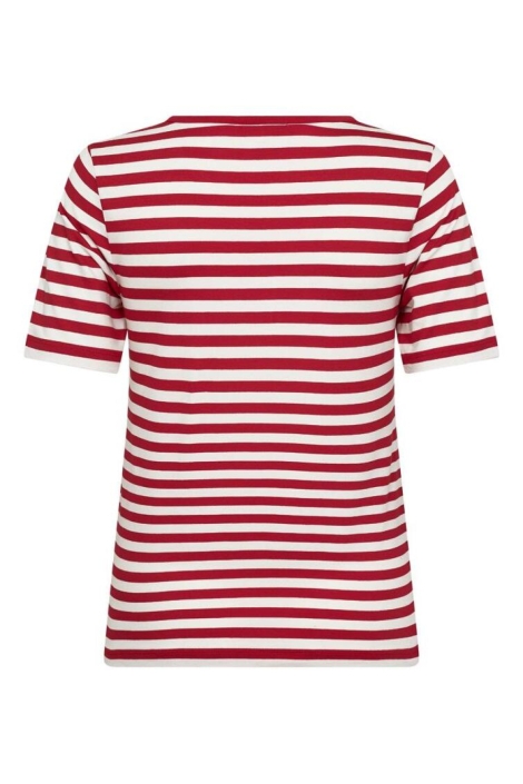 Freequent rode dames t-shirt | Achteraanzicht