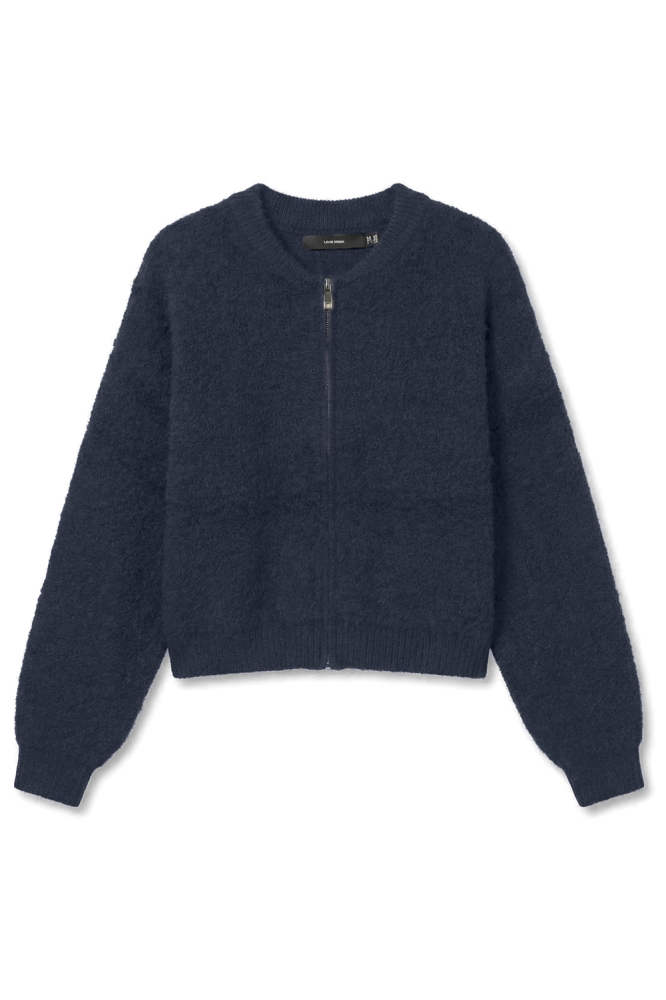 Vero Moda blauwe dames vest | Vooraanzicht