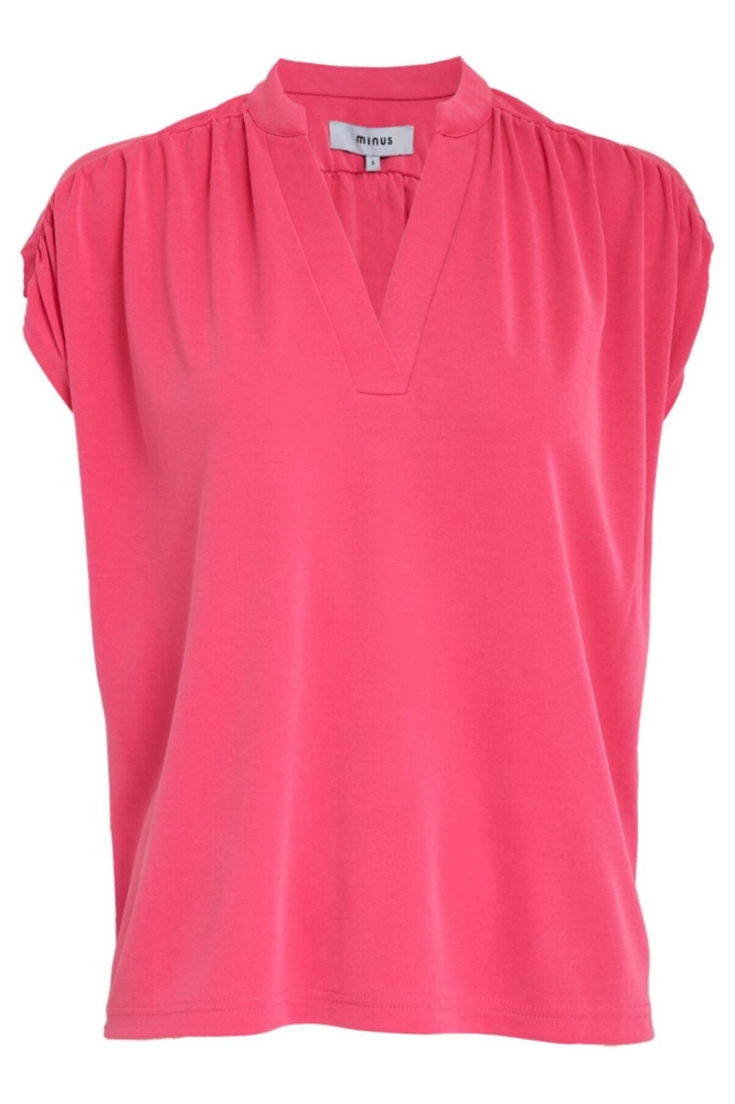 Minus roze dames t-shirt | Vooraanzicht