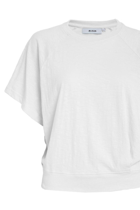 Minus witte dames t-shirt | Close up