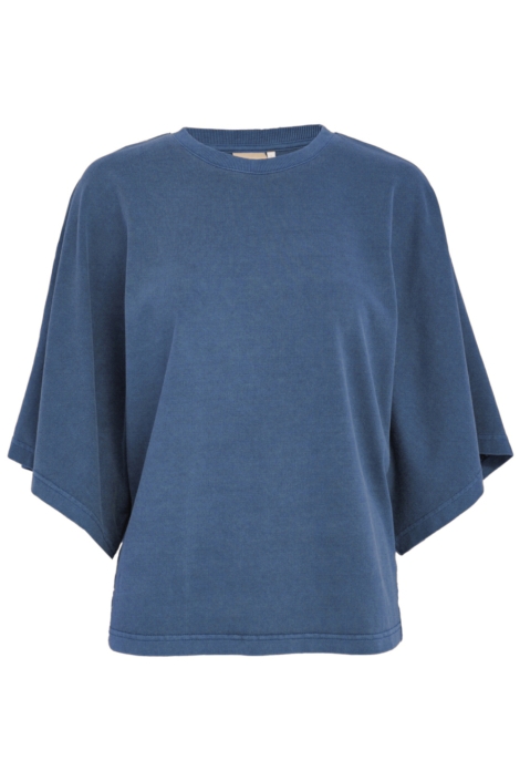 Peppercorn blauwe dames t-shirt | Vooraanzicht