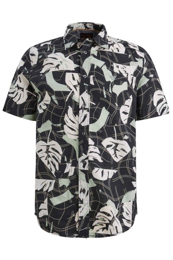 PME legend blauwe heren overhemd | Vooraanzicht