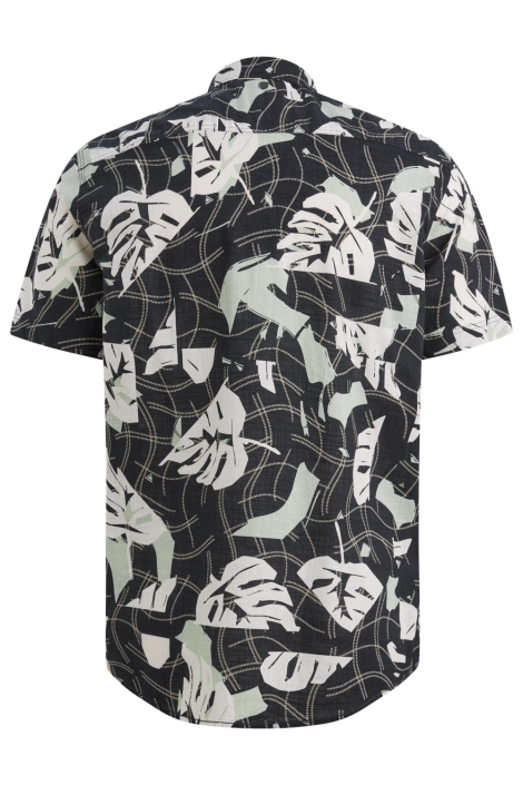 PME legend blauwe heren overhemd | Achteraanzicht