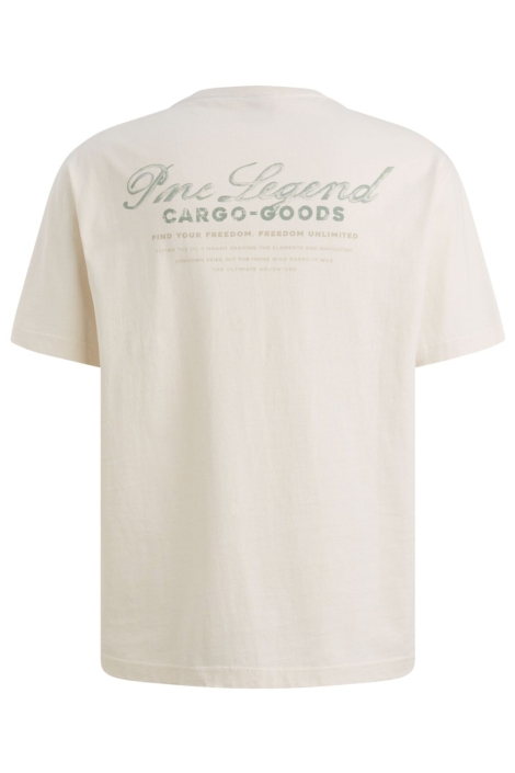 PME legend witte heren t-shirt | Achteraanzicht