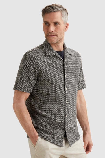 Vanguard Overhemd OVERHEMD MET HERRINGBONE STRUCTUUR VSIS2604270 5108