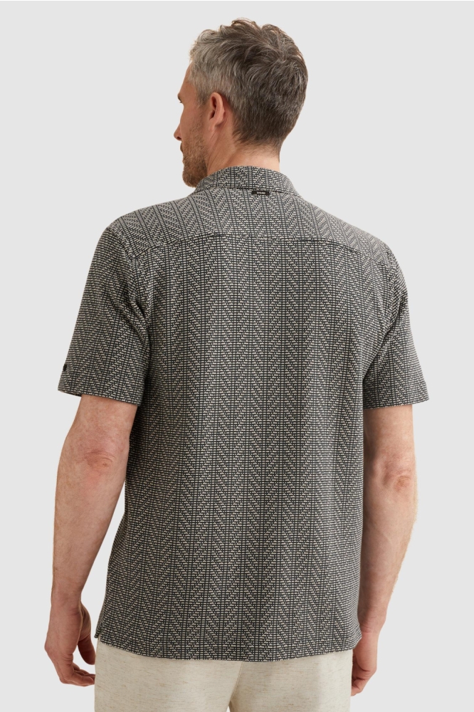 Vanguard blauwe heren overhemd | Model achteraanzicht