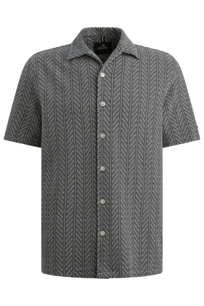 Vanguard blauwe heren overhemd | Vooraanzicht