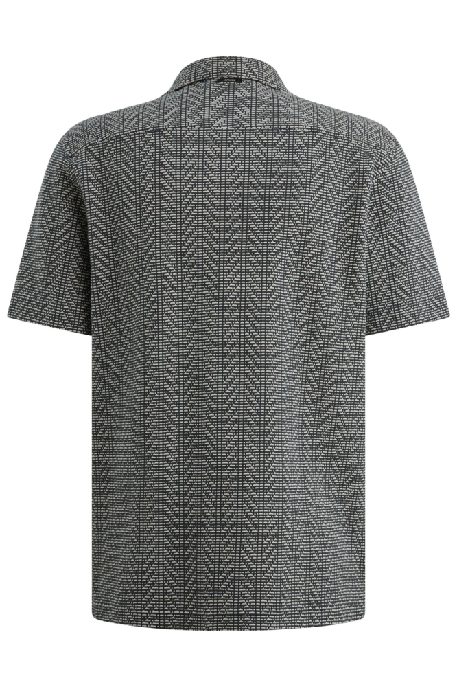 Vanguard blauwe heren overhemd | Achteraanzicht