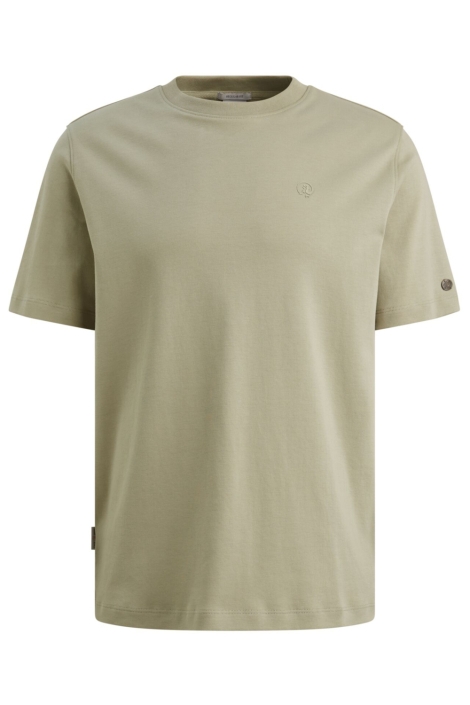 Cast Iron groene heren t-shirt | Vooraanzicht