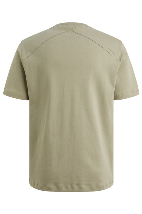 Cast Iron groene heren t-shirt | Achteraanzicht