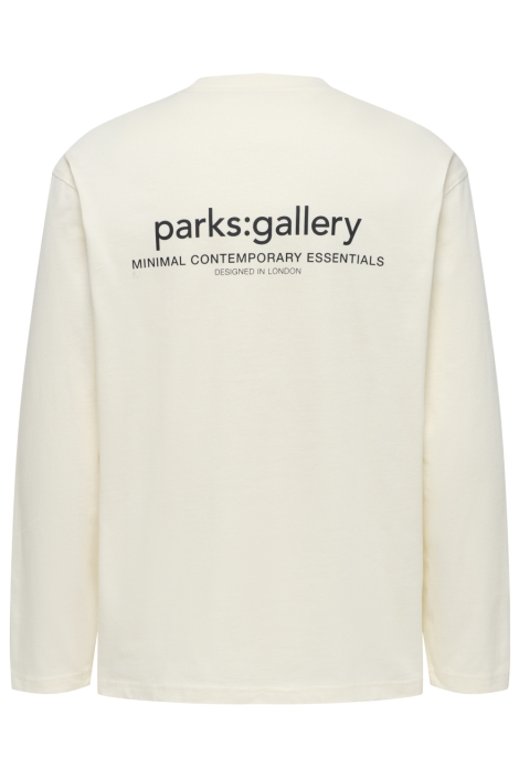Only & Sons beige heren t-shirt | Achteraanzicht