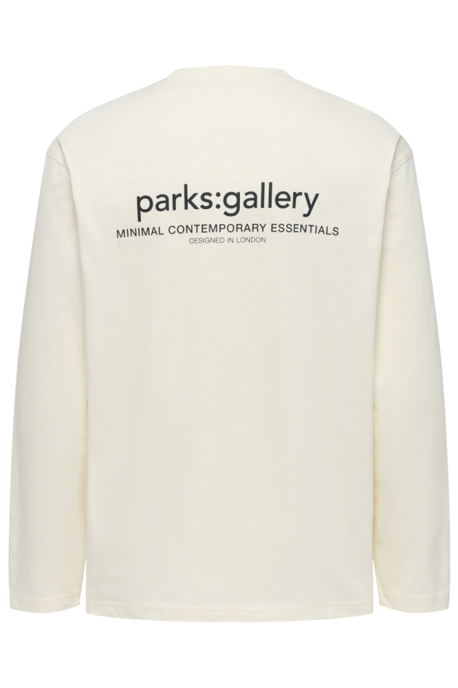 Only & Sons beige heren t-shirt | Achteraanzicht
