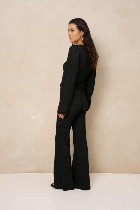 Lofty Manner zwarte dames top | Model