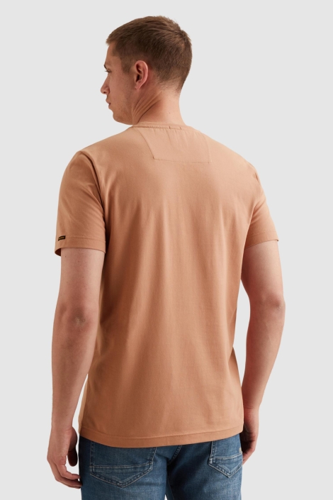 PME legend roze heren t-shirt | Model achteraanzicht