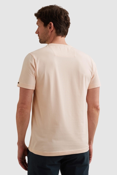 PME legend roze heren t-shirt | Model achteraanzicht