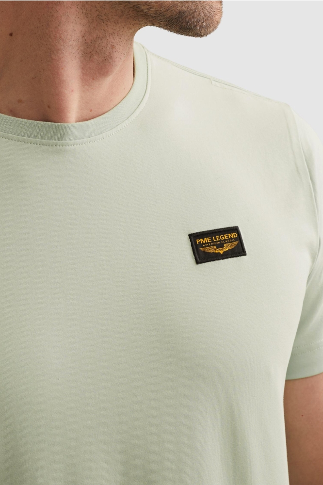 PME legend groene heren t-shirt | Close up