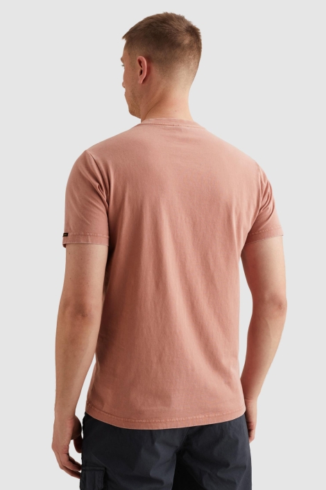 PME legend roze heren t-shirt | Model achteraanzicht