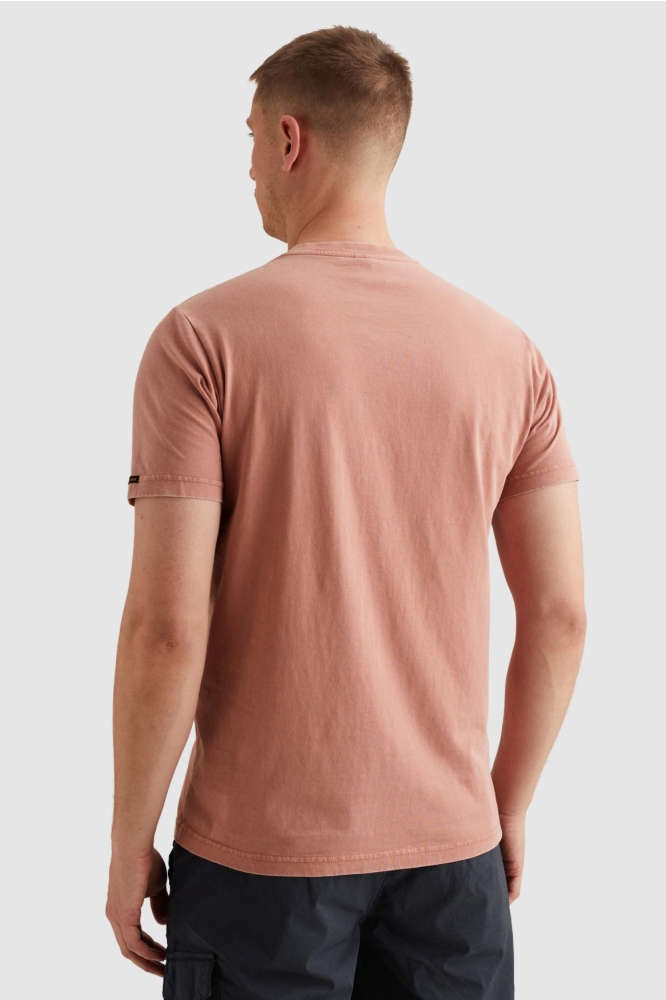 PME legend roze heren t-shirt | Model achteraanzicht