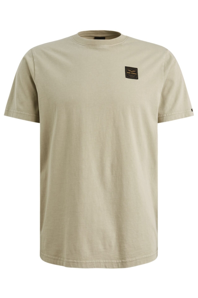 PME legend beige heren t-shirt | Vooraanzicht