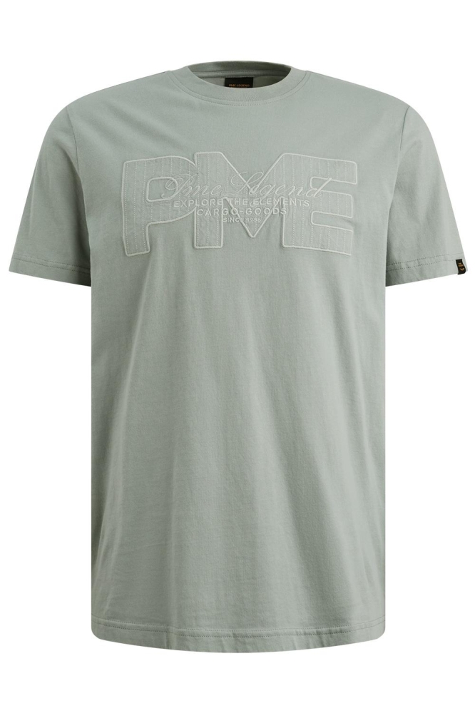 PME legend groene heren t-shirt | Vooraanzicht