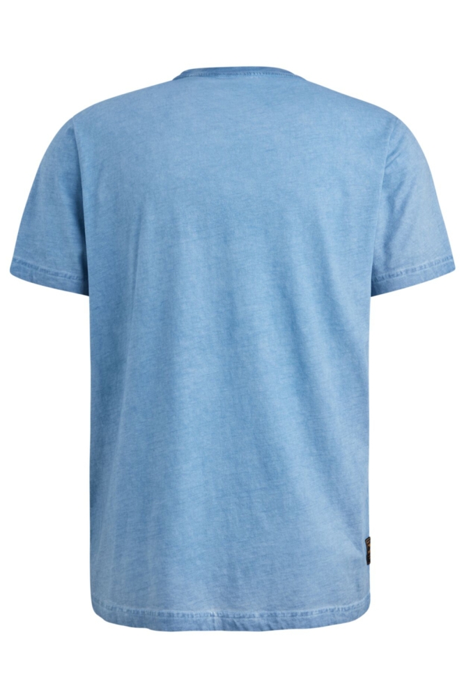 PME legend blauwe heren t-shirt | Achteraanzicht