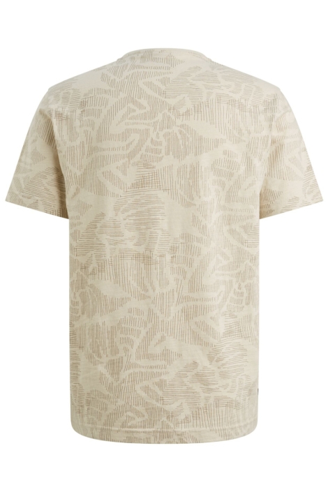 PME legend beige heren t-shirt | Achteraanzicht