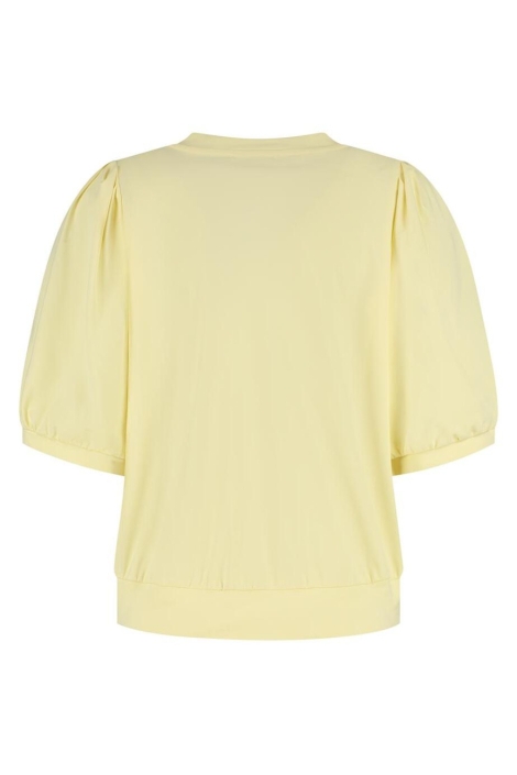 Lady Day gele dames t-shirt | Achteraanzicht