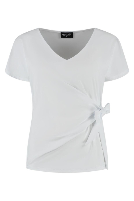 Lady Day witte dames t-shirt | Vooraanzicht