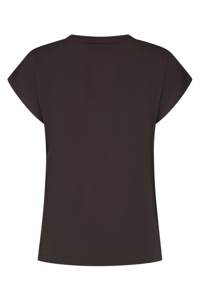 Lady Day bruine dames t-shirt | Achteraanzicht