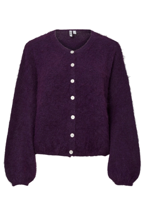 Pieces paarse dames vest | Vooraanzicht