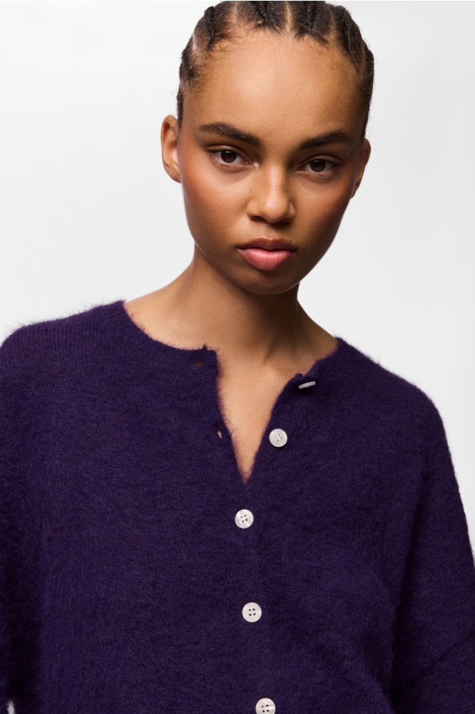Pieces paarse dames vest | Close up