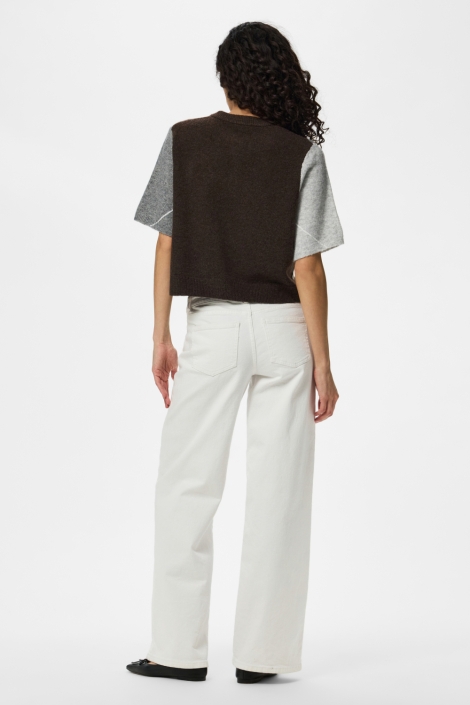 Pieces bruine dames vest | Model