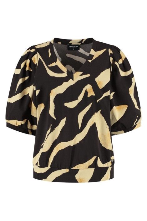 Lady Day bruine dames t-shirt | Vooraanzicht