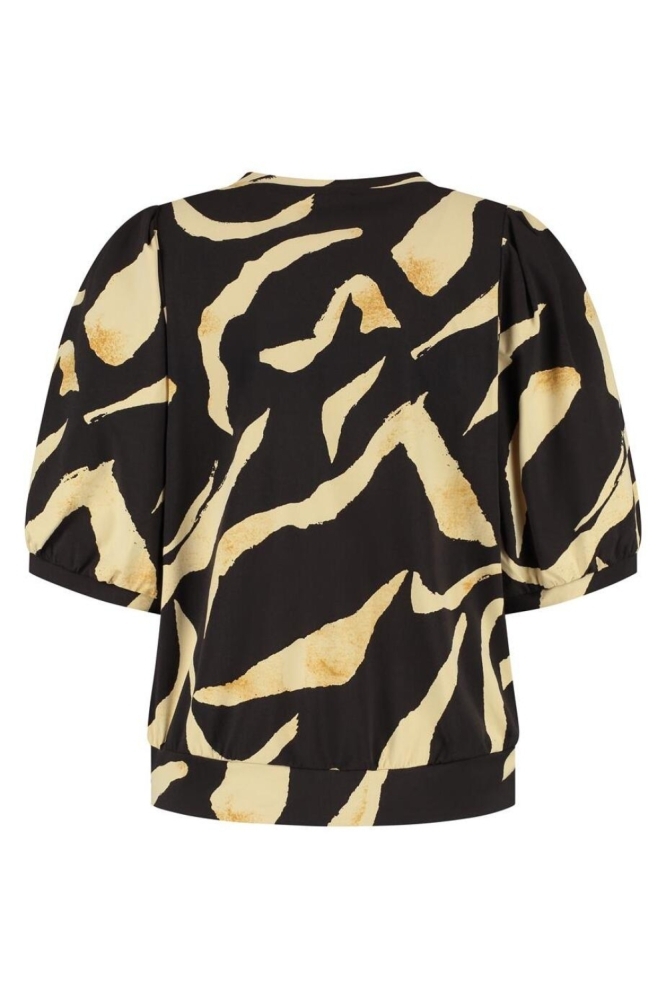 Lady Day bruine dames t-shirt | Achteraanzicht