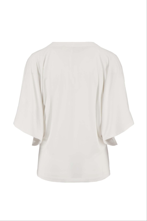 Zusss witte dames t-shirt | Achteraanzicht