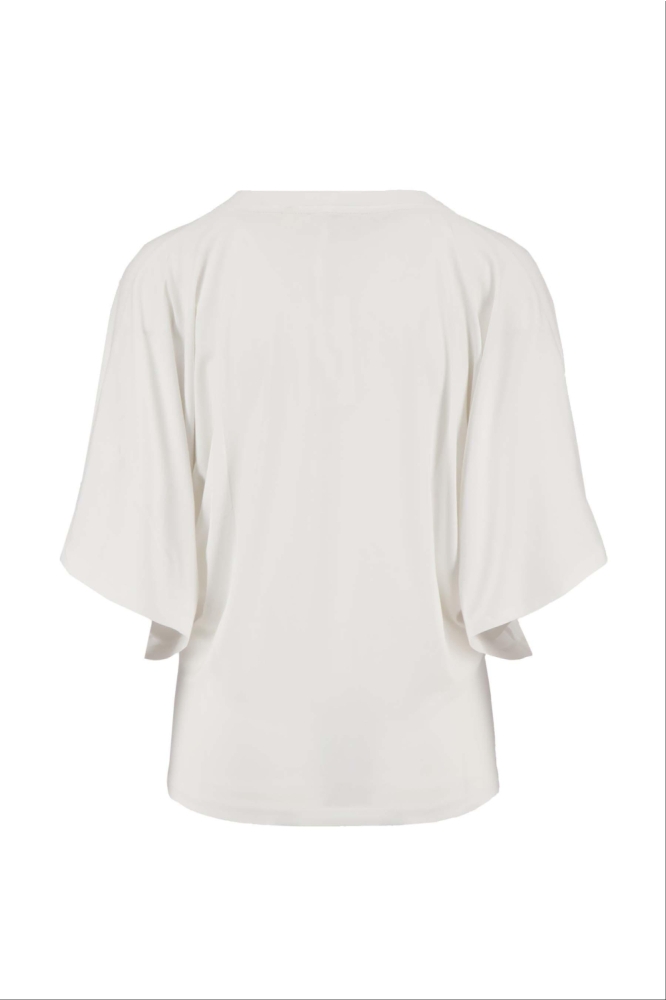 Zusss witte dames t-shirt | Achteraanzicht