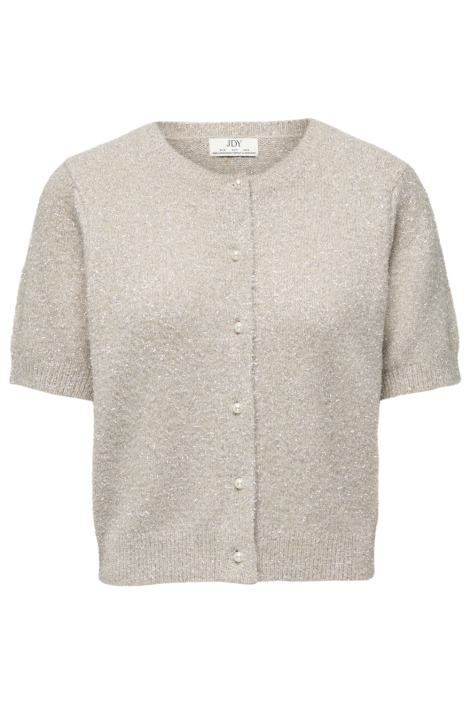 Jacqueline de Yong beige dames vest | Vooraanzicht