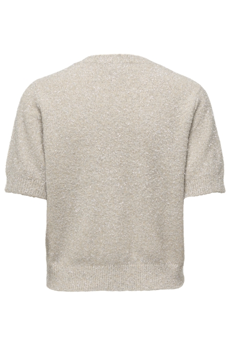 Jacqueline de Yong beige dames vest | Achteraanzicht