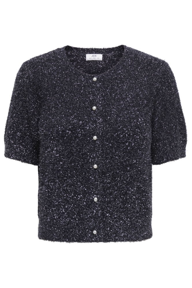 Jacqueline de Yong zwarte dames vest | Vooraanzicht