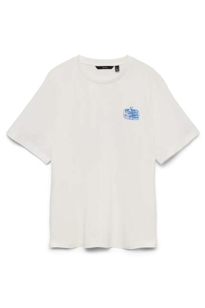 Vero Moda witte dames t-shirt | Vooraanzicht