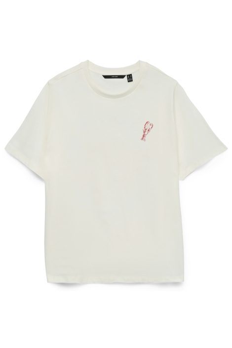 Vero Moda witte dames t-shirt | Vooraanzicht