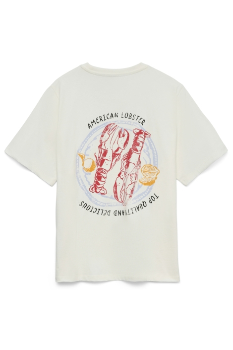 Vero Moda witte dames t-shirt | Achteraanzicht