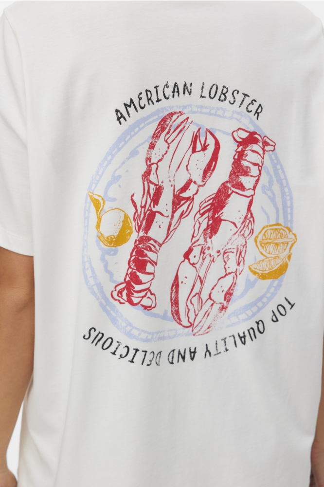 Vero Moda witte dames t-shirt | Close up