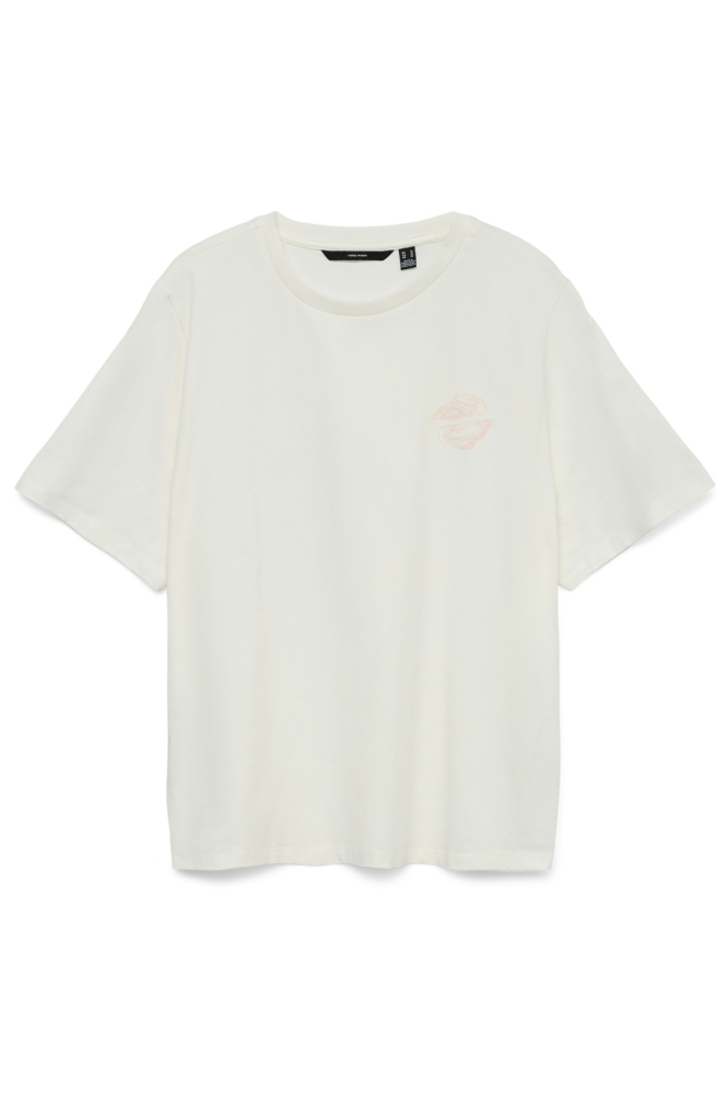 Vero Moda witte dames t-shirt | Vooraanzicht
