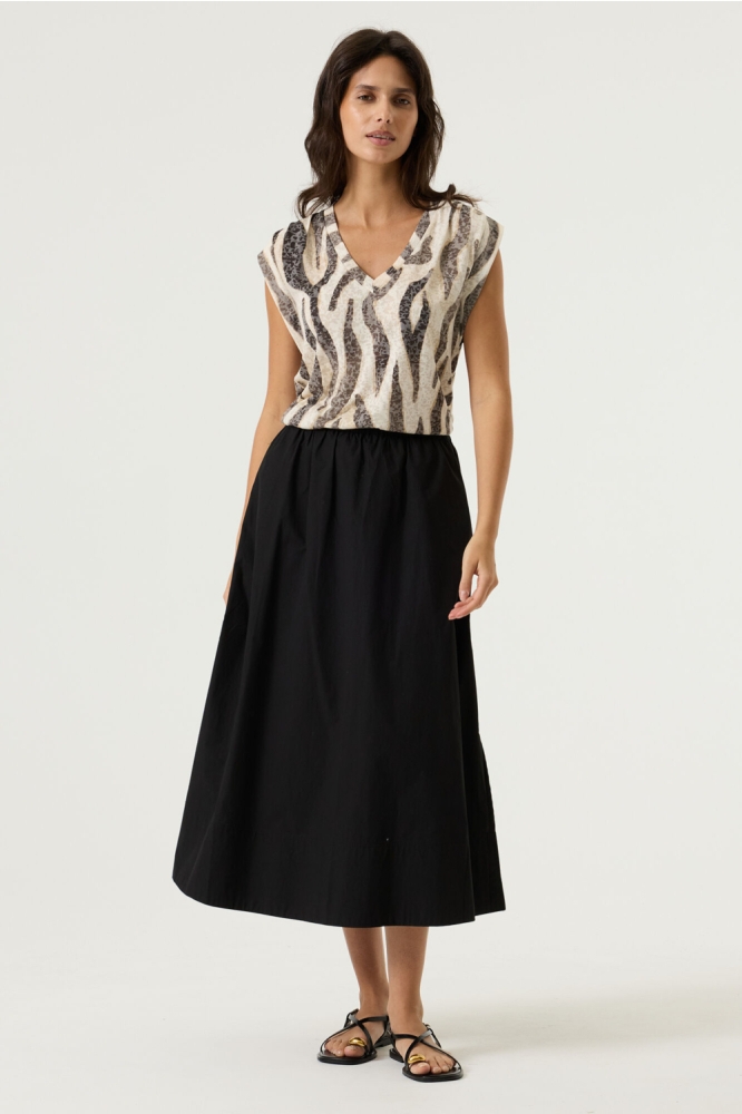 Garcia beige dames top | Model